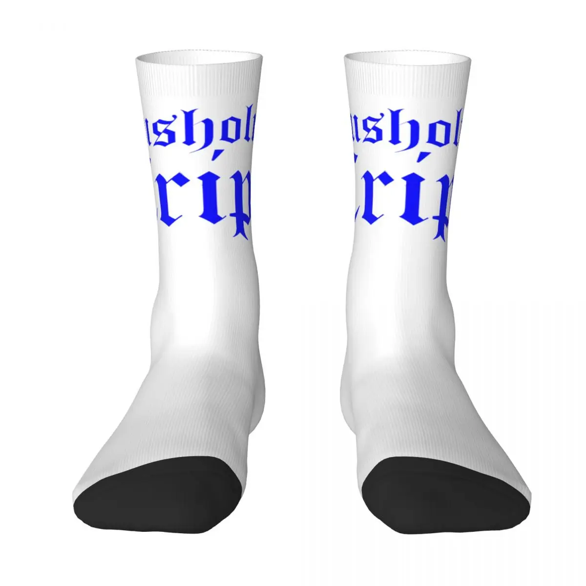 

Rusholme Crips Sticker R346 Stocking Funny BEST TO BUY Humor Graphic Color contrast Infantry pack Elastic Socks