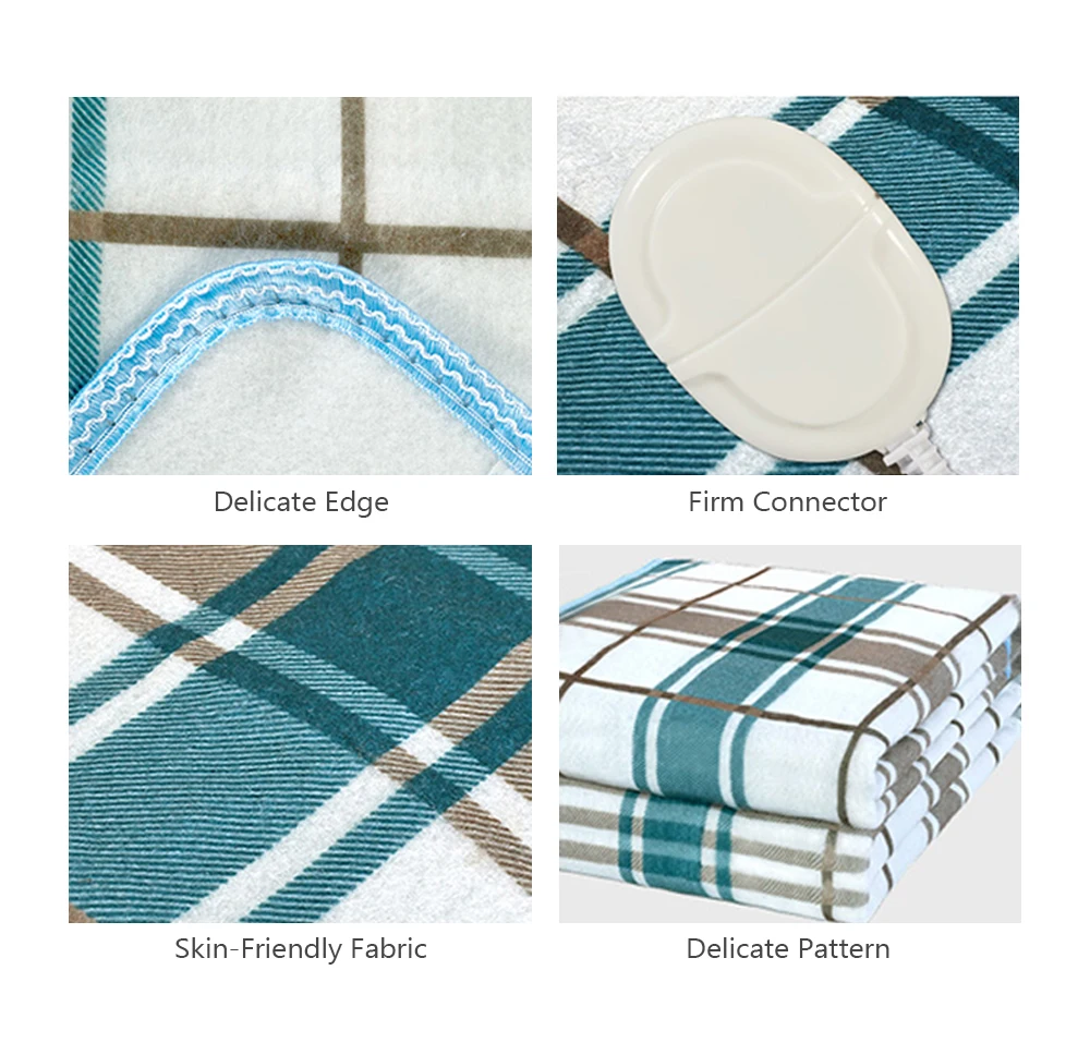 110/220V Electric Blanket Thicker Heaters Home Bed Sheet Thermal Mat 3 Size Winter Home Thermostat Double Body Warmer Pads 4