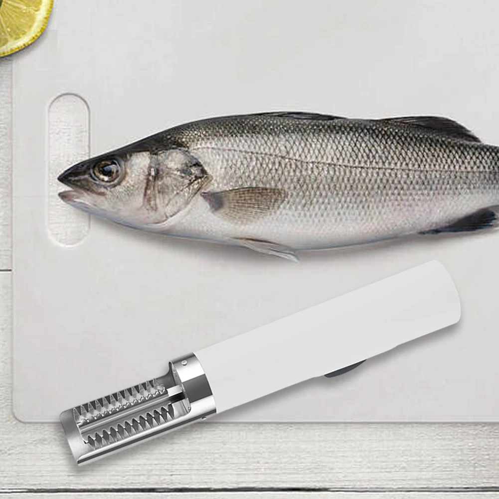 Waterproof Fishing Scale Seafood Cleaner Brush Tool Cordless Fish Cleaner Scraper Fish Skin Peeler Electric Fish Scaler Tool 3