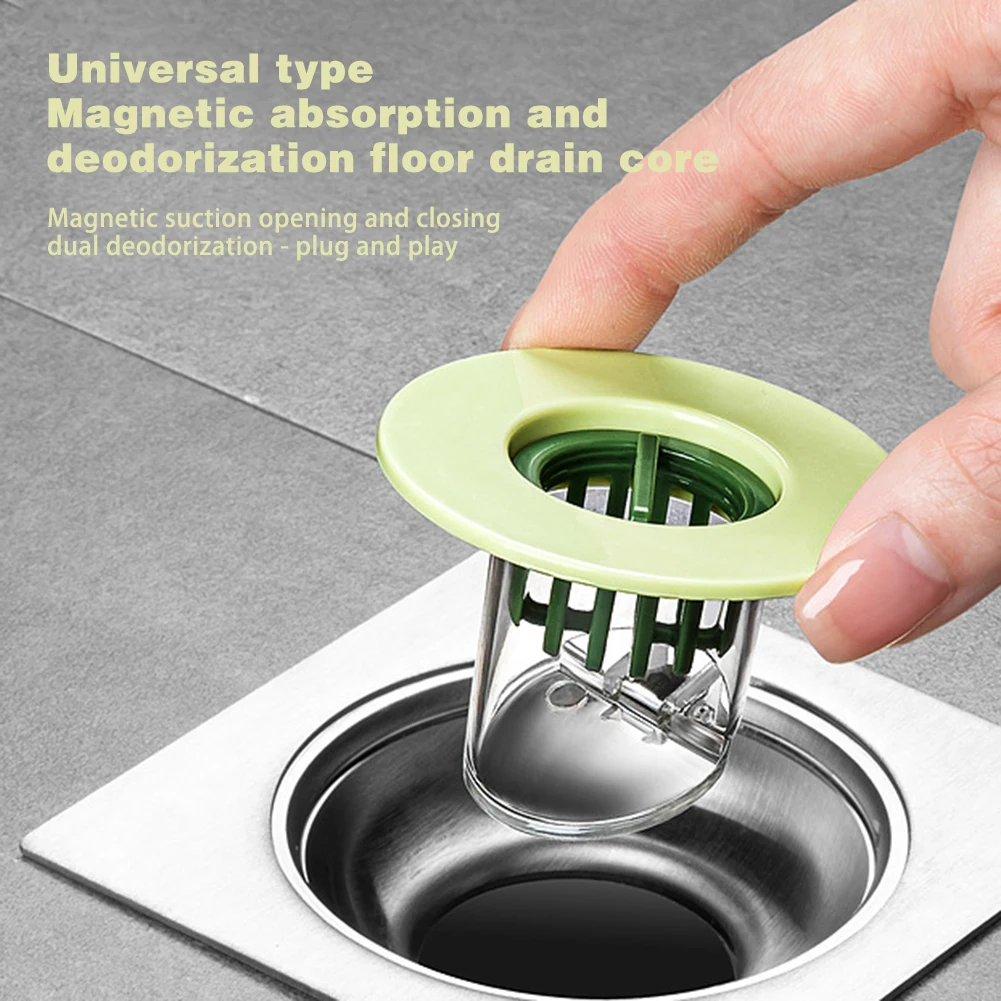 

Floor Drain Anti-Odor Filter Multipurpose Sewer Drain Deodorant Strainer For Bathroom