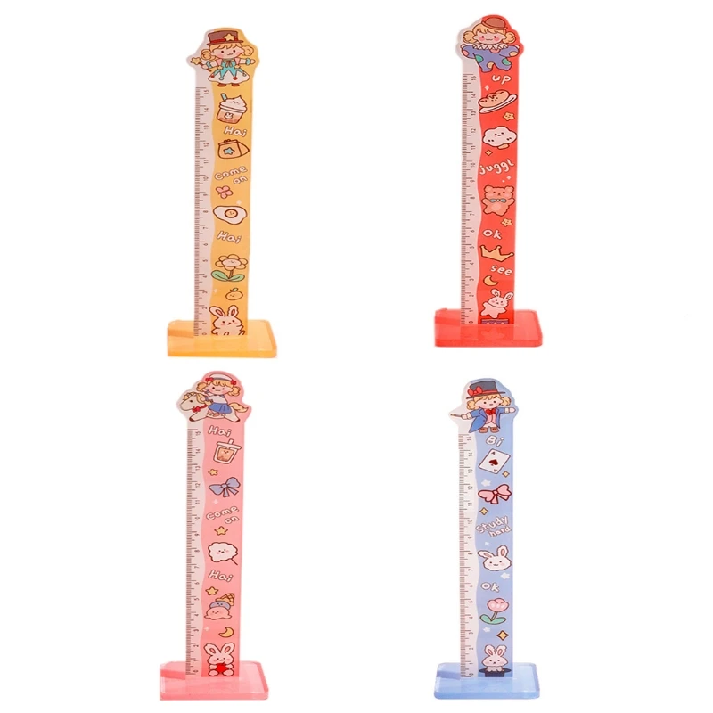 

Plastic Color Ruler Straight Ruler Math Rulers Measuring Tool Student School