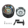 INJORA CNC Aluminium One-handed Control Steering Wheel for TQI DX3 NB4 4PV 7PX 10PX Transmitter 5