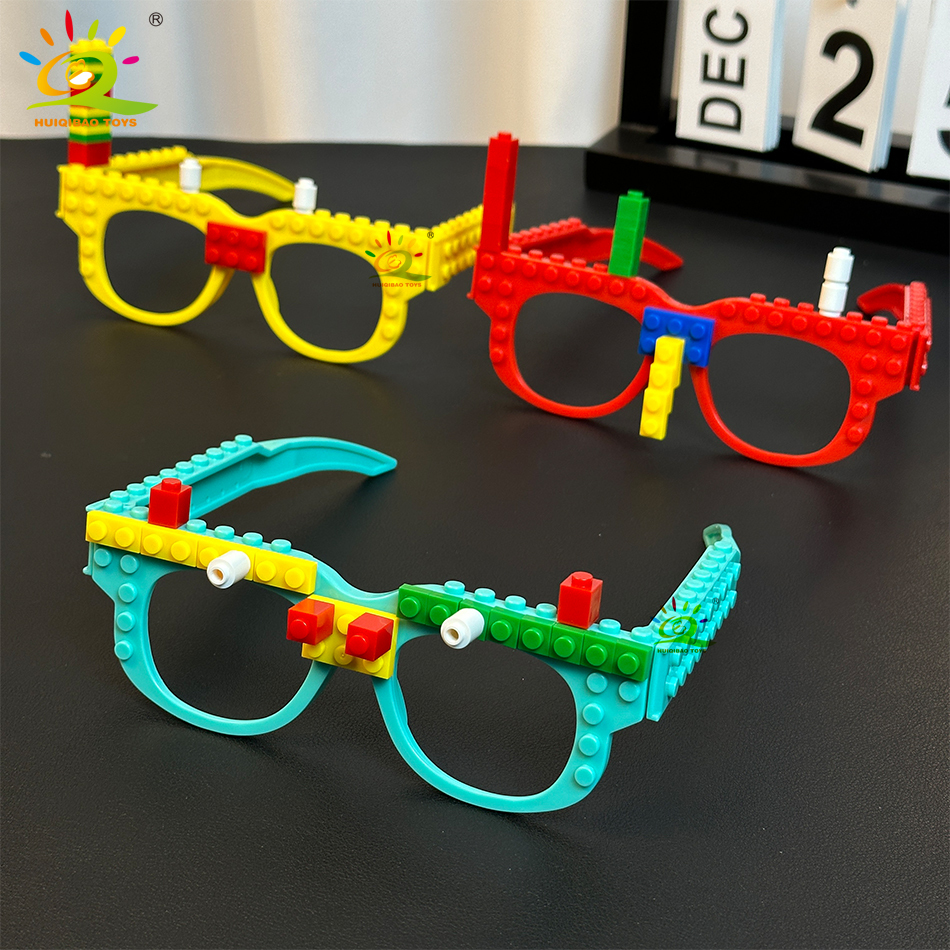 Party Gathering Building Blocks Glasses Baseplate Frame Friends DIY Toys decoration Glasses Accessories Bricks Christmas Gift