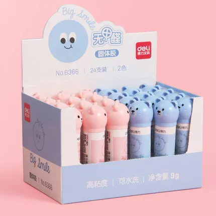 

24Pcs/Set Deli 6366 High Viscosity Solid Plastic Glue Stick Adhesive For Home Art Paper Card Photo School Supplies Students