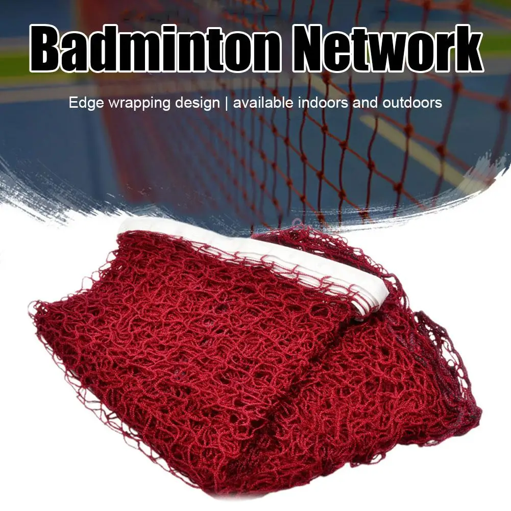 

New Professional Training Mesh Standard Badminton Net Sports Net For Outdoor Badminton Tennis Volleyball Net Replacement