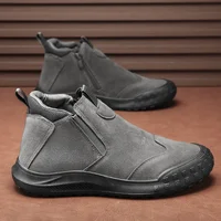 Men's Anti-Slip Work Boots Spring Clear Warehouse Construction Site Casual Sports Shoes Comfortable All-Match Labor Protection S