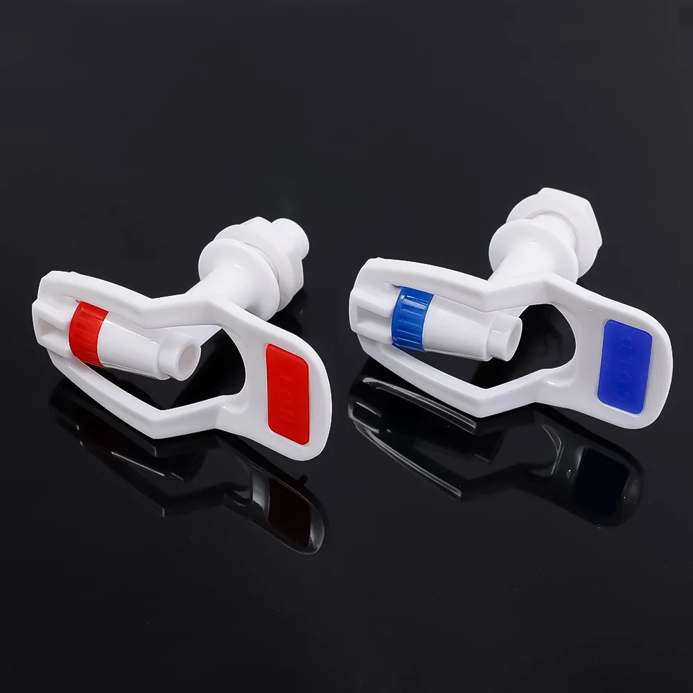 Bathroom Faucet Water Tap Faucet Faucet Component Ideal Replacement for Water Dispenser Tap Plastic Push Handle Tap Kitchen Faucet Accessory 2/1PCS