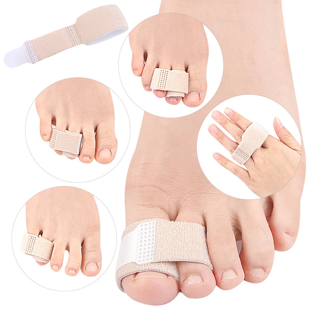 Overlapping Toes Corrector Improve Foot Health Curled Toes Straighteners Brace Orthopedic Separator for Broken Crooked 4Pcs