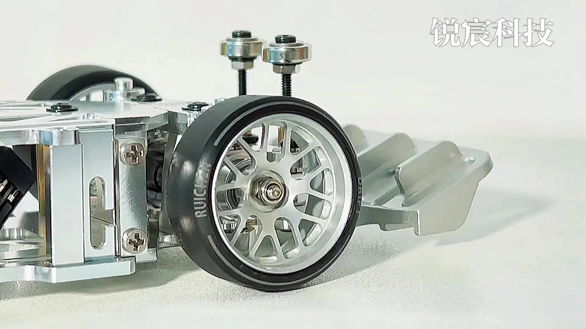 金属アップグレード RC02 リアドライブドリフトレーシングフレーム