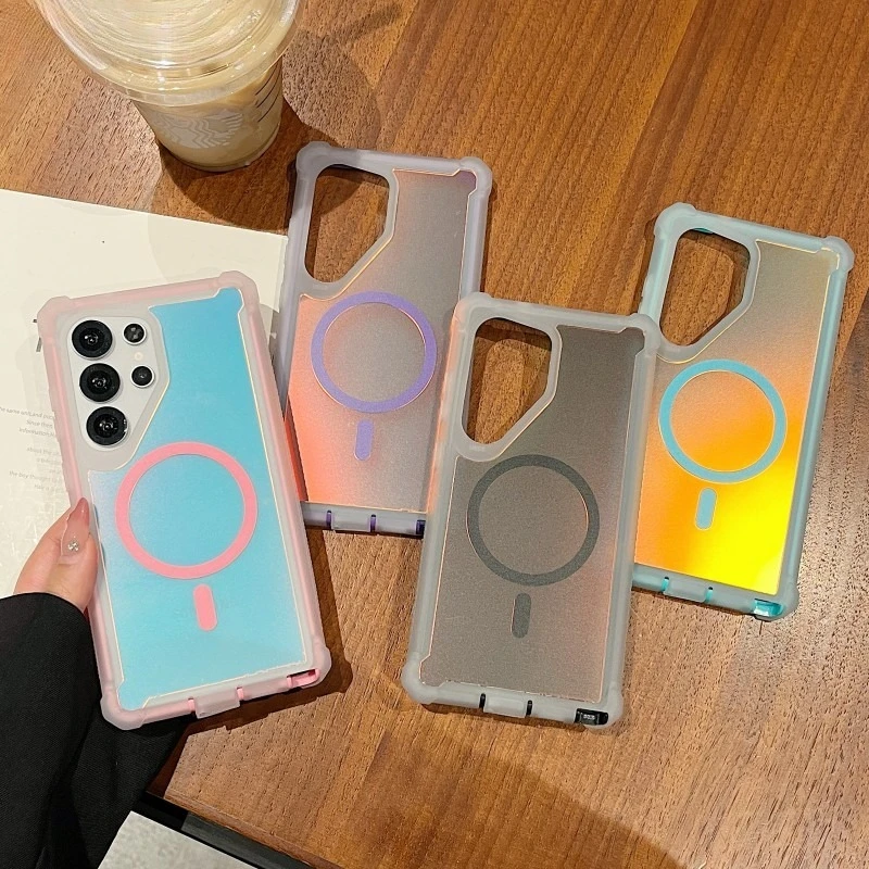 Gradient Aurora MagSafe Shockproof Magnetic Case - Ultra Armor Cover