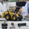 RTR E260L RC Hydraulic Loader 1/14 Radio Control Metal Heavy Duty Machine Car Construction Vehicle Quick Coupler Light Sound Toy 1