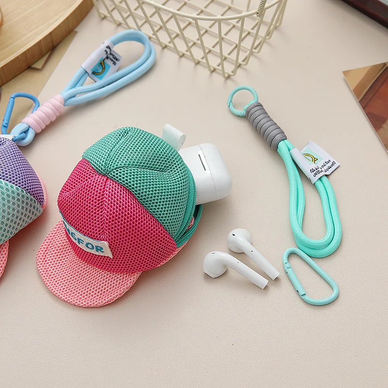 Urban Chic Mini Bag & Earphone Pouch | Versatile Hat Charm Coin Purse