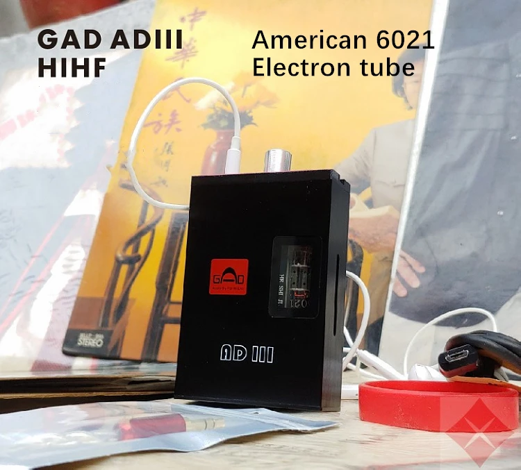 

ZiShan AD3 AD III OCL портативный Op amp bile 6021 трубка HiFi класса A для наушников HD650 HD600