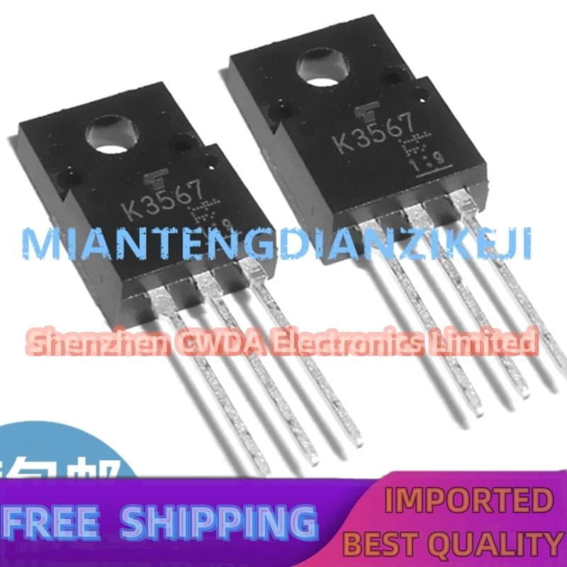 

10 шт.-20 шт. K3567 2SK3567 MOS TO-220F 600V 3.5A новый оригинальный лучшее качество