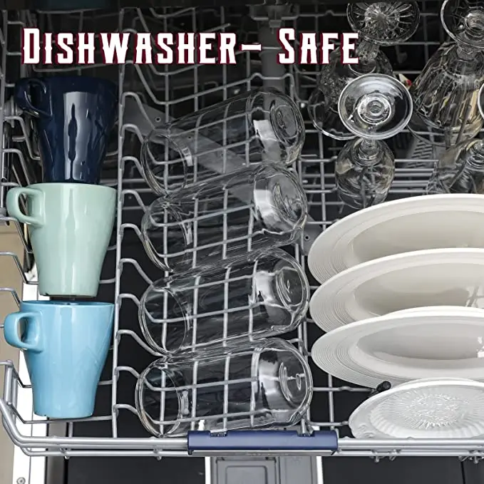 Aicharynic Set di 2 bicchieri a coste, da 530 ml, con cannucce di vetro, per latte macchiato, bicchieri da cocktail con spazzole utilizzate per