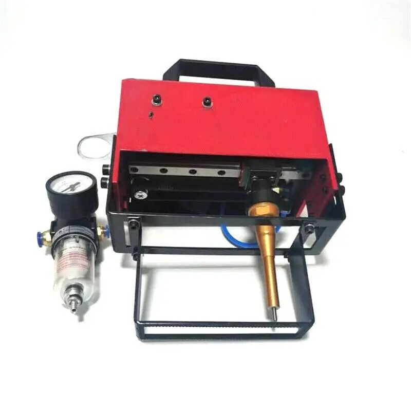 

100*20mm Portable Pneumatic Dot Peen metal Marking Machine for VIN Code Chassis Number