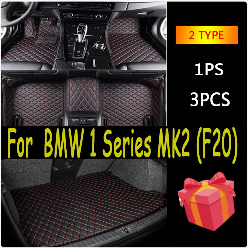 

Автомобильные коврики для BMW 1 серии MK2 F20 2012 ~ 2019, коврики, защитный коврик, роскошный кожаный коврик, автомобильные аксессуары 116i 118i 116d