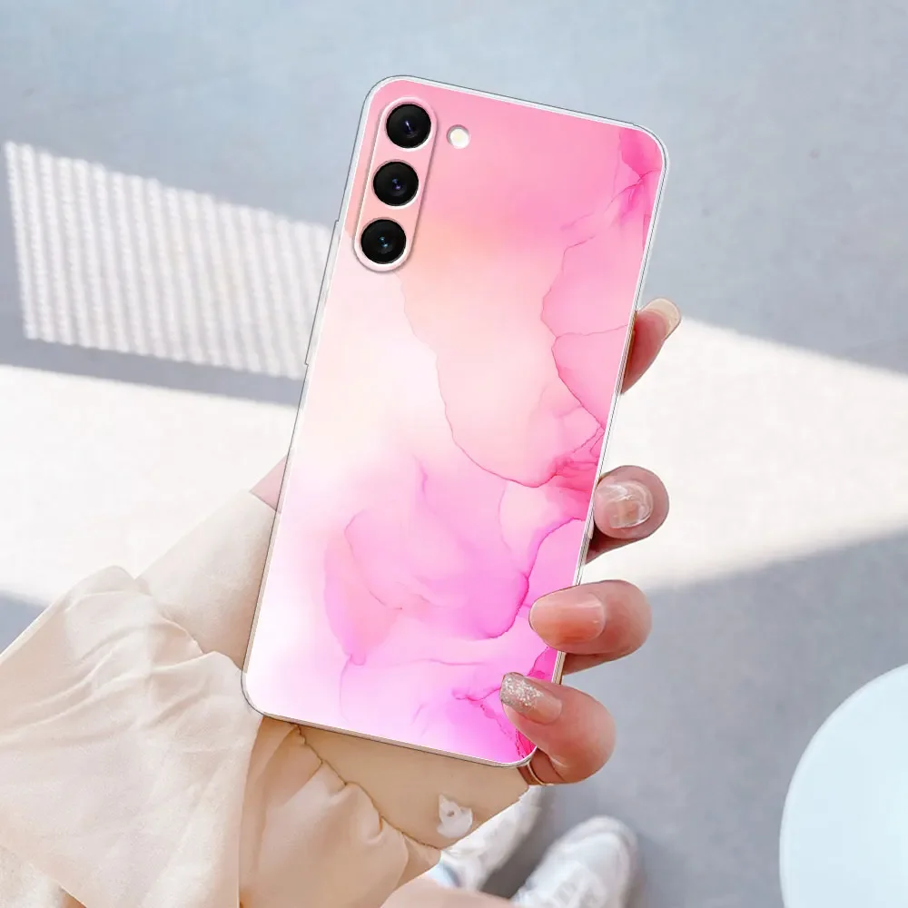 Clear Soft Silicone Phone Case Cover - Compatible with S23 Series