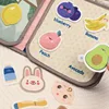 Fruits&Vegetables Quiet Cloth Book - Interactive Early Education, Cognitive Development Promotion, Felt Cloth Toys 4