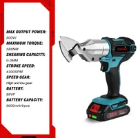ONEVAN Electric Iron Scissors Metal Cutting Tools Cordless Iron Shear Sheet Shears Carbon Steel Cutter For Makita 18V Battery 2