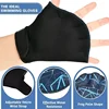 Surfing Webbed Swimming Gloves Adults Nylon Fingerless Swimming Paddle Gloves Aqua Swimming Training Webbed Gloves 2