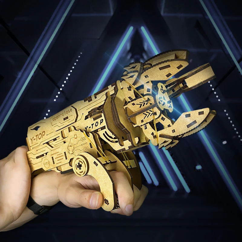 

Ремонт деревянных моделей в сборе, механическая деформация коготь, игрушки для механических рук, подарки киберпанк