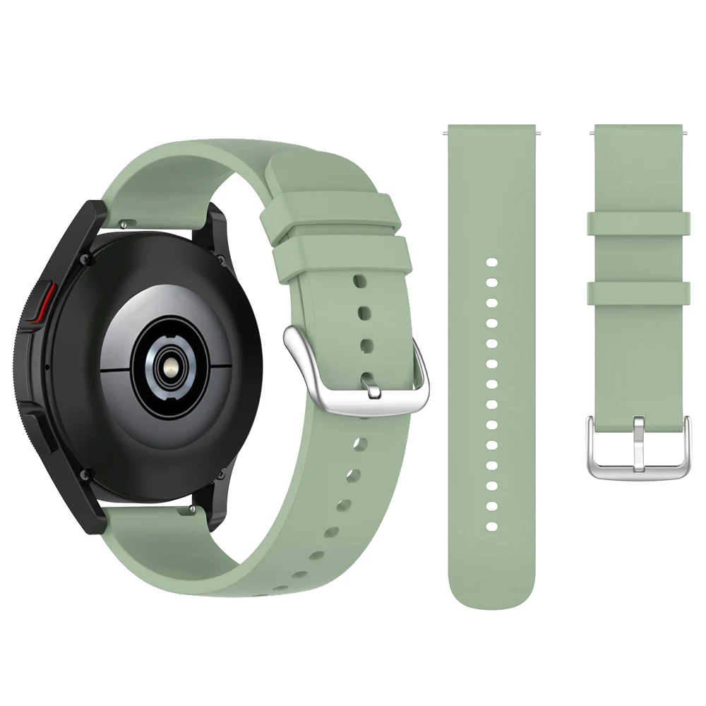 Versatile Silicone Watch Strap Replacement - 20mm/22mm Options