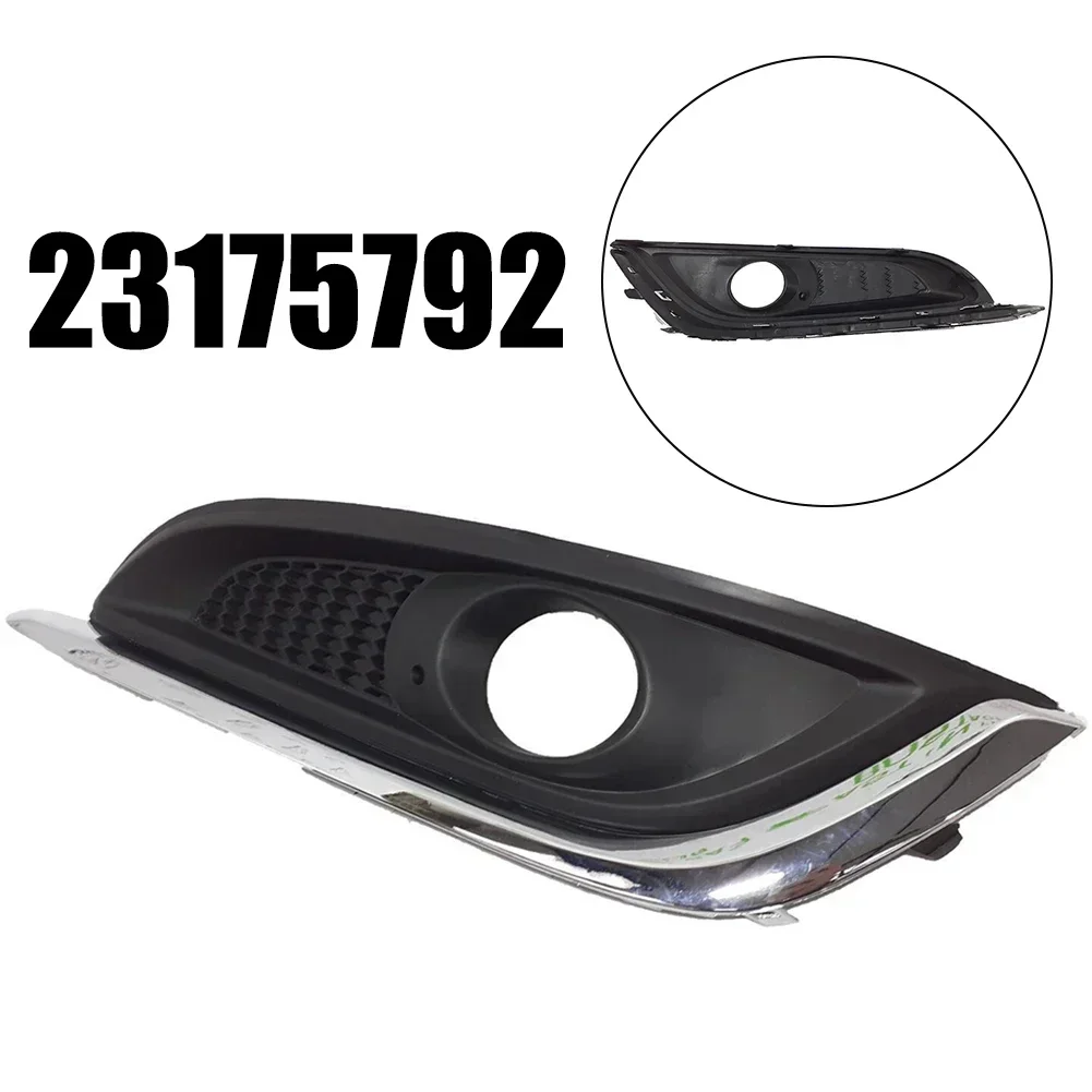 Balck Abs Front Left Fog Light Cover For Vauxhall For Insignia 2013-17 23175792 Left Fog Light Cover Car Accessories