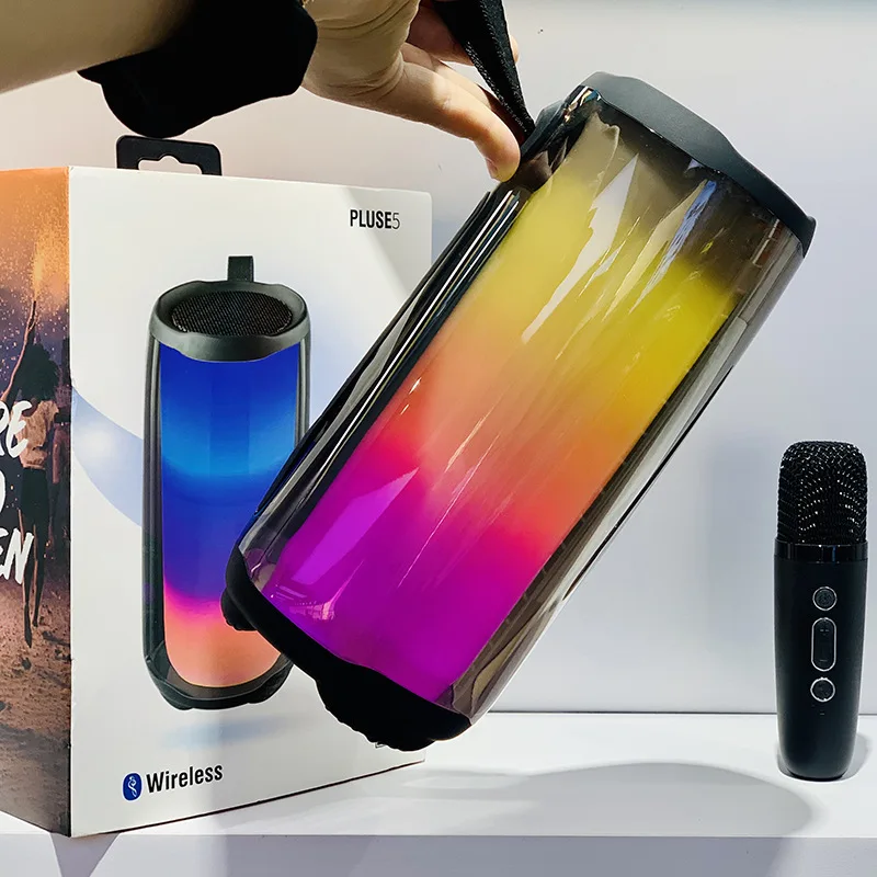 パルスフォーBluetoothスピーカー パルス-家族のためのBluetoothスピーカーフォン,ポータブル,rgb,雰囲気