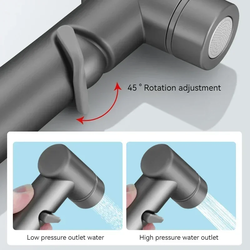 Feminine Wash Bidet Sanitary Ware Multifunctional Handheld Bidet Toilet Washing Handheld Bidet Bathroom Adjustable Shattaf Spray 5