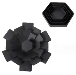 DIY Black Explosion Gift Box, Handmade Photo Album Scrapbook (Black)