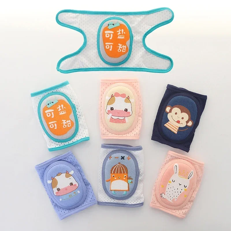 Kids Girl Boy Crawling Elbow Toddlers Baby Knee Pads Safety Mesh Kneepad Protector Leg Warmer Cushion Legging Infants Children 1
