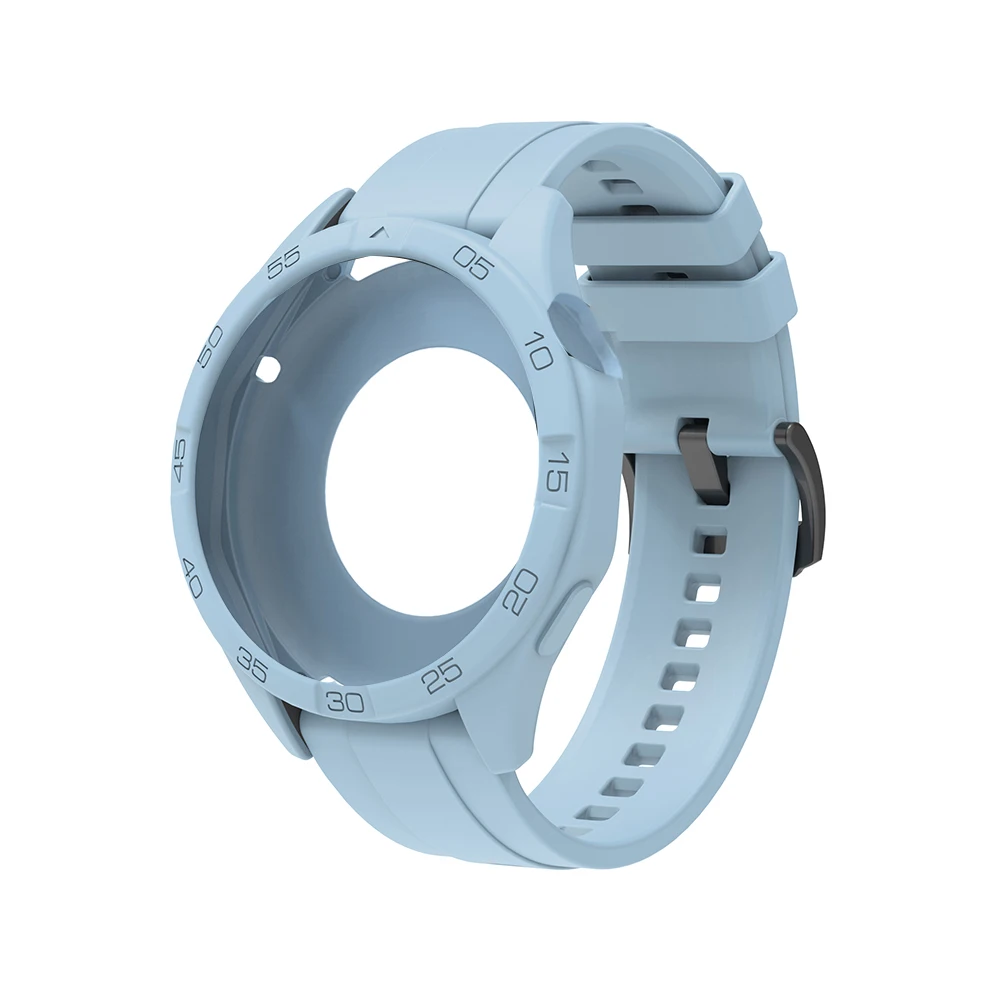 High-Quality Silicone Band with Lightweight Watch Case