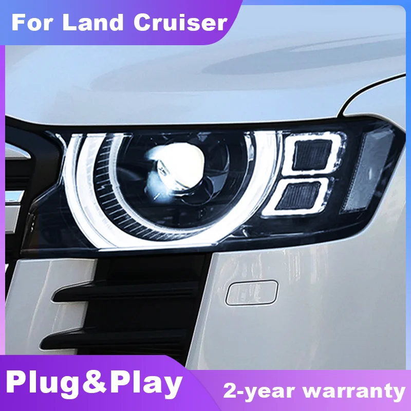 トヨタランドクルーザー2016-2021 FJ200 LC200ヘッドライトdrl day run