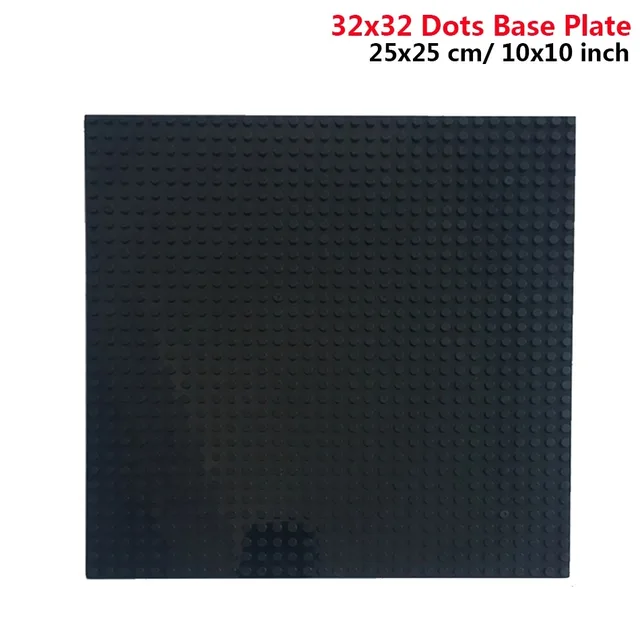 32x32 32x16 Dots Classic Building Blocks Base Plate MOC DIY Small Size Bricks Baseplate Parts for City Figures Children Toys 5
