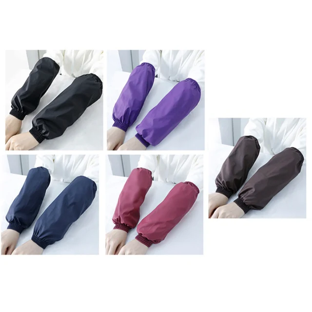 Maniche Impermeabili PVC 40cm - Protezione Braccia Per Lavare, Pitturare, Cucina - Foto 3