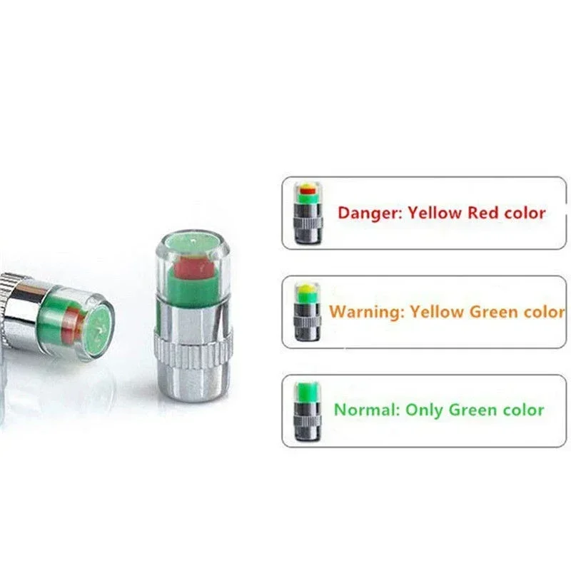 Car Tire Pressure Indicator Valve Cap Sensor