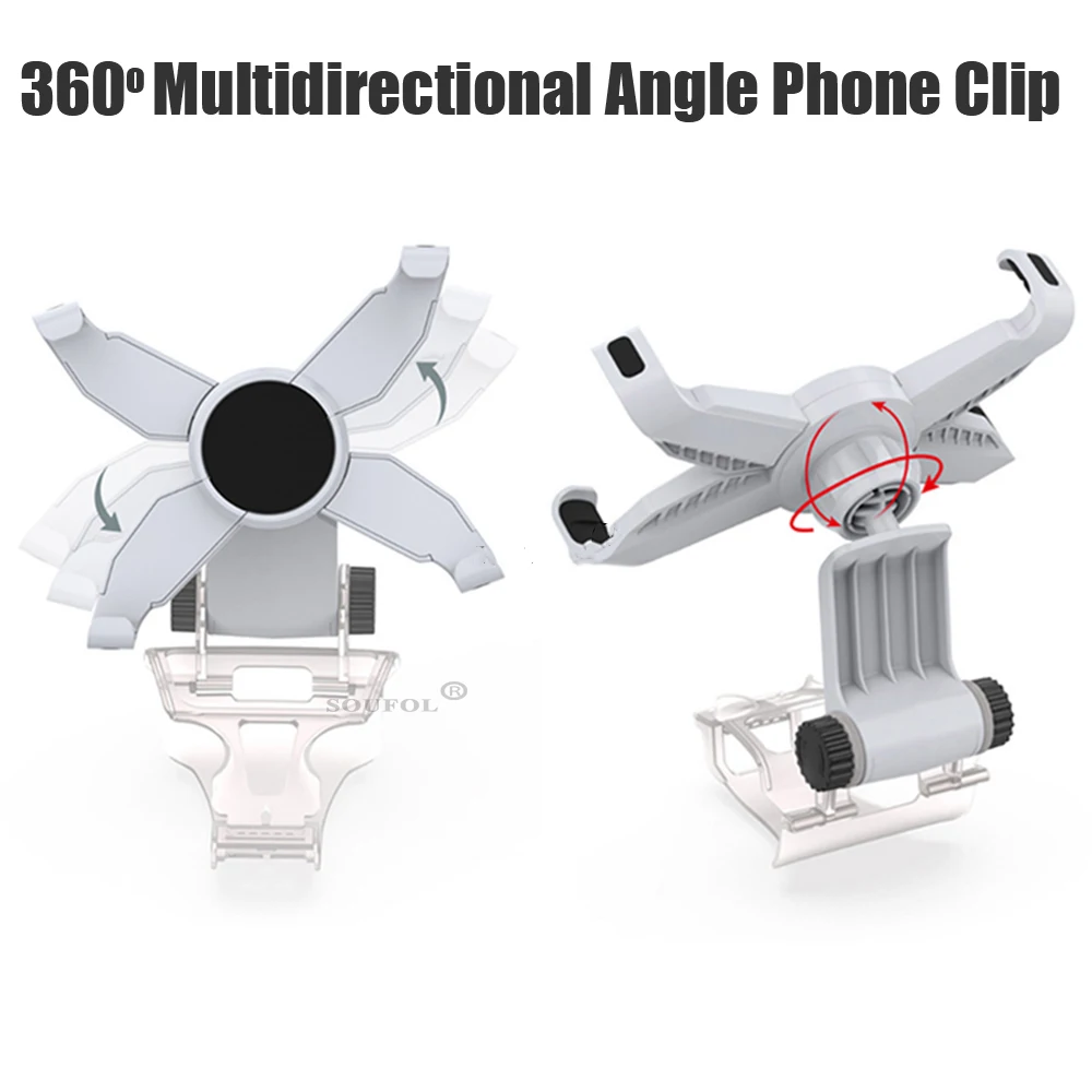New Smartphone Clamp Adjustable Game Clip For Ps5 Wireless Controller Gamepad Mobile Phone Holder Bracket, Alina Gadgets