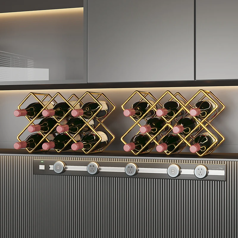 Outdoor Whiskey Bar Cabinet Nordic Open Cabinets Display Wall Room Liquor Metal Storage Antique Portable Full Kitchen Furniture