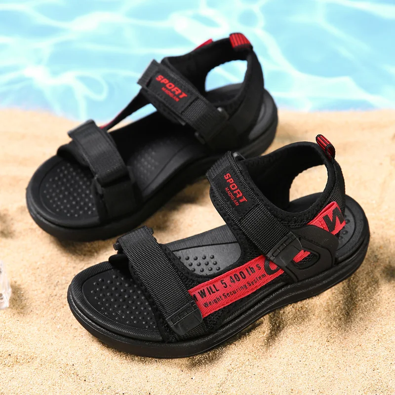 Children Sandals Sneakers Boy Girls Outdoor Beach Shoes Non-Slip 500g beach shoes,children sandals,kids shoes,kids sandals