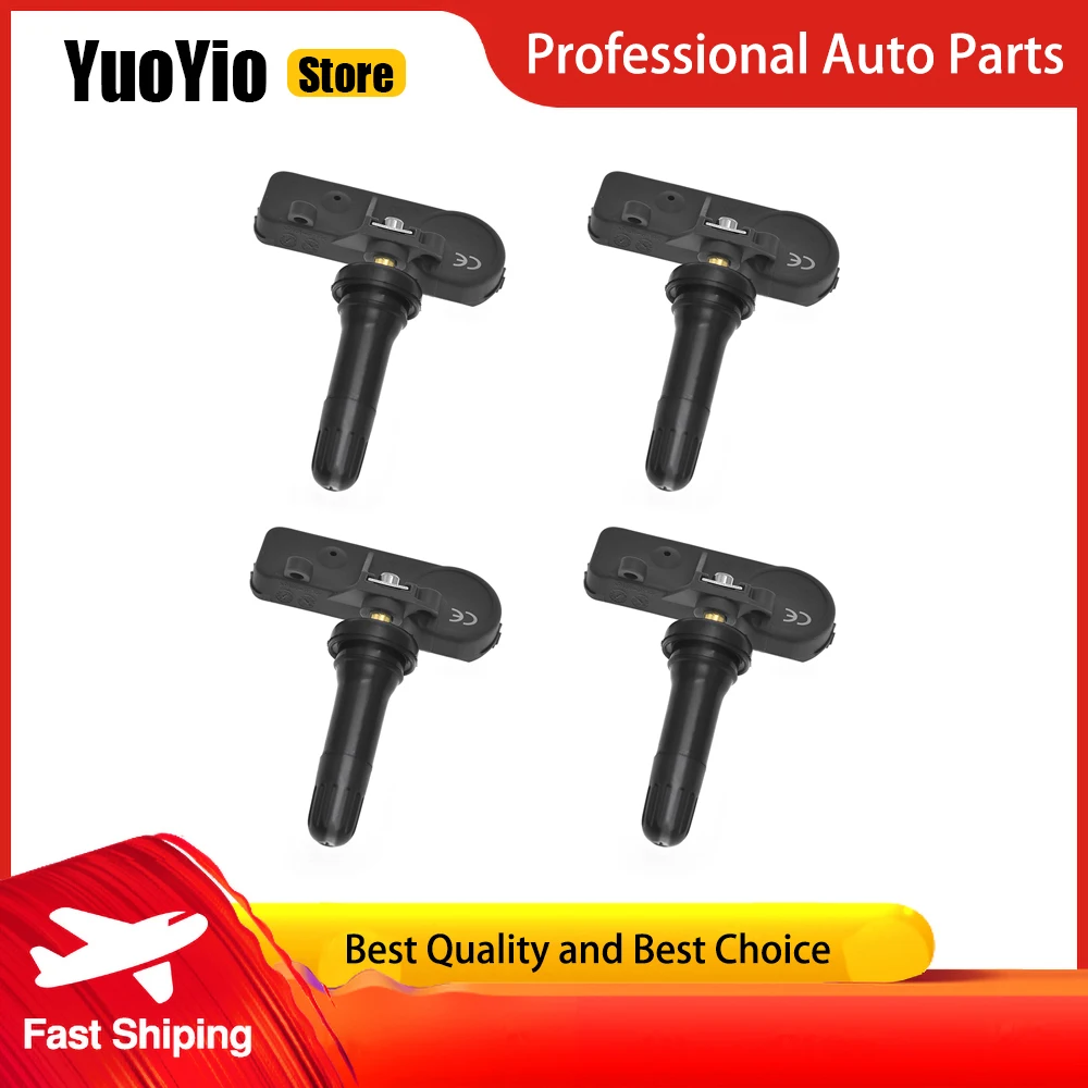 

YuoYio 4Pcs New Tire Pressure Sensor TPMS 68241067AB For CHRYSLER 300 2016-2020 And More