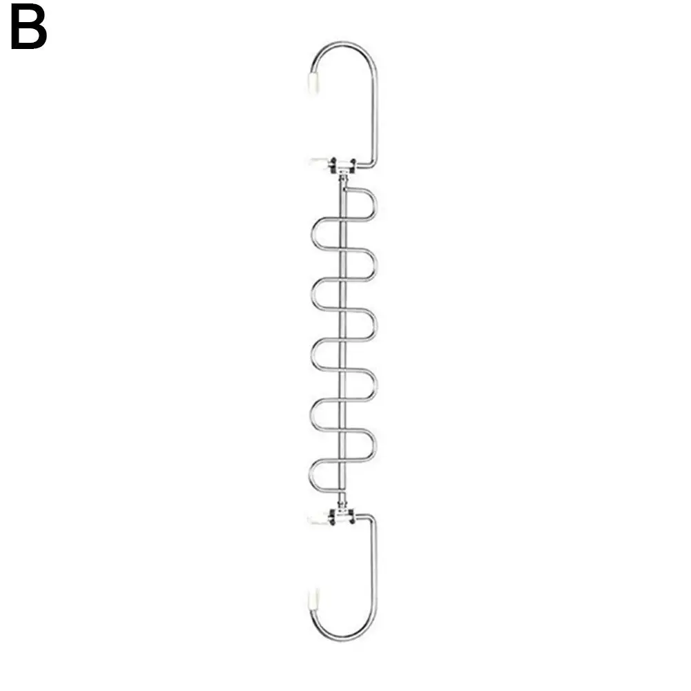 Multifunktionaler Kleiderständer für Schlafsäle und Heimgebrauch, magischer zusammenklappbarer Wäscheständer, platzsparende Eisenkunst, Multi-la V9H3 – Detail 3