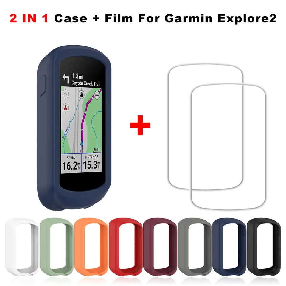 Compatible Avec Garmin Edge 1040 Coque Cover-Silicone Coque Protection Cover Shell Pour Edge