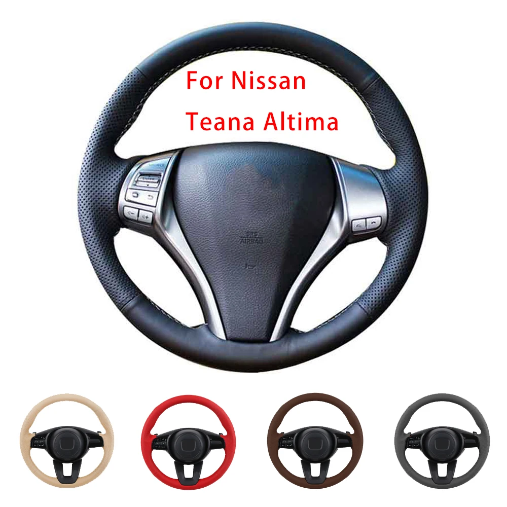 Diy Special Original Car Steering Wheel Cover For Nissan Teana Altima