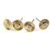 24Pcs Brass Brush Steel Wire Wheels Brushes Drill Rotary Tools Polishing Rotary Tools Metal Rust Removal Brush Set Hand Tools 5