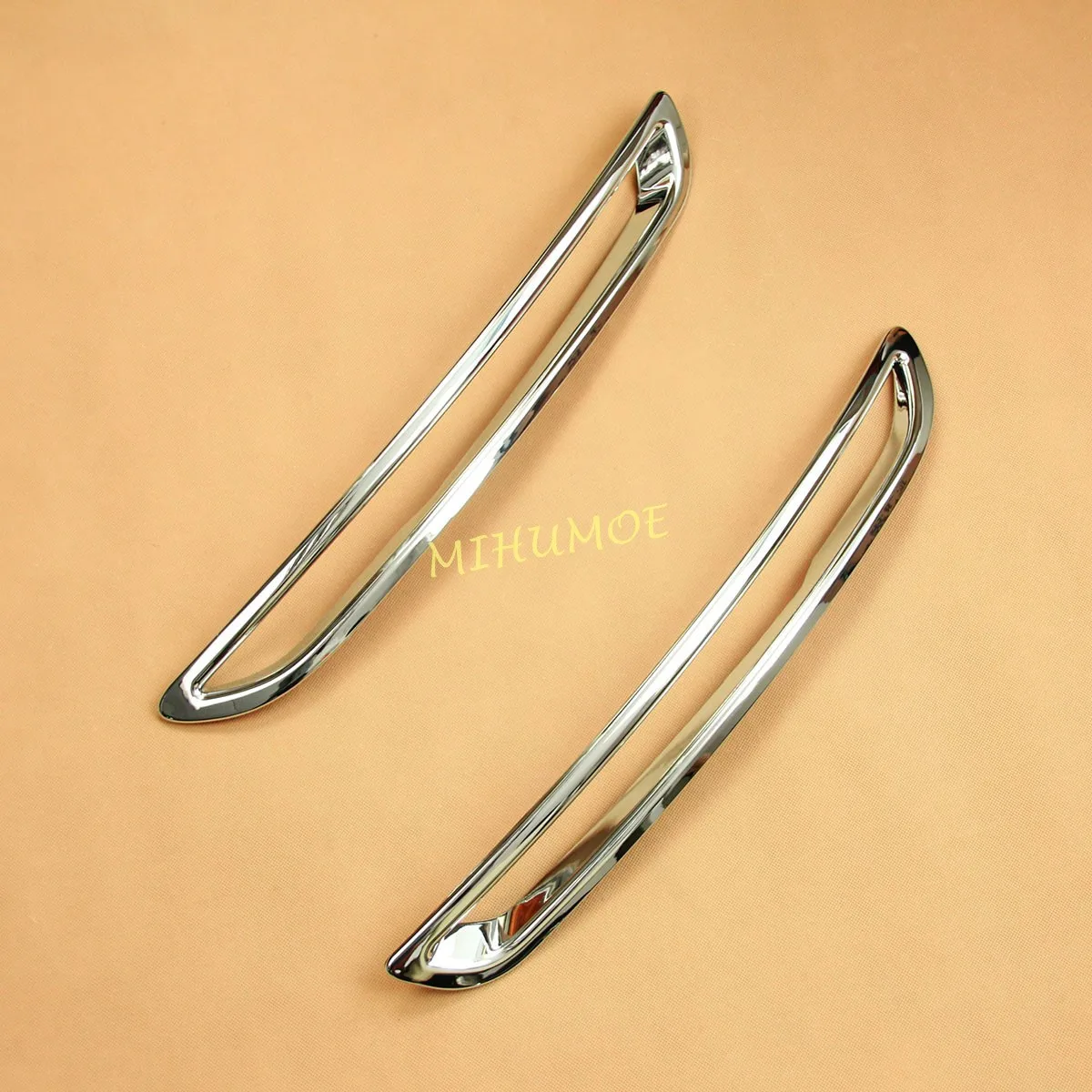 For Mazda CX30 CX-30 2020 2021 2022 Chrome Car Rear Bumper Reflector Fog Lights Cover Lamps Trim