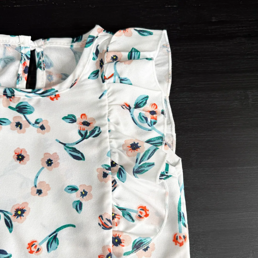 baby sleeveless dress back view