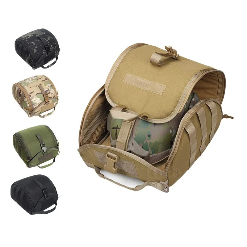 MOLLE Storage Military Carrying Pouch For Sports Hunting Shooting Medical First Aid kit Multi-Purpose Tactical Helmet Bag