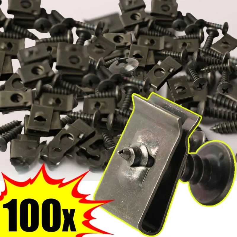 Metal Self Tapping Screws Fastener Clips for Car Motor Scooter