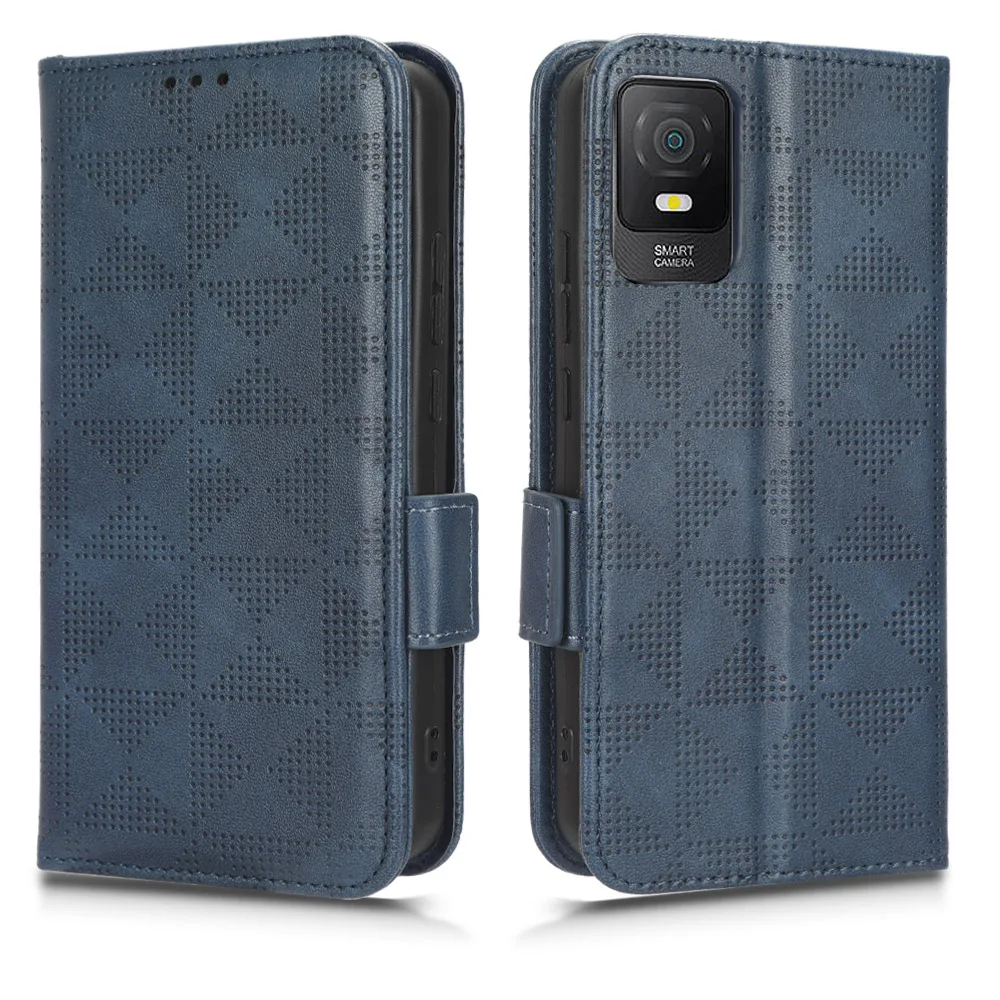 Per Tcl 403 Luxury Flip Skin Texture Pu Leather Slot Per Schede Custodia A Portafoglio Per Tcl 403 Tcl403 Tcl 6.0 "Borsa Per Telefono